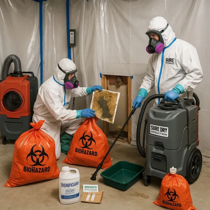 Contaminated Water Handling Protocols process in South Whittier, CA
