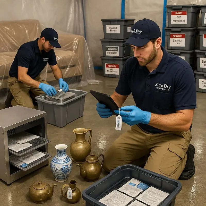 Content Protection and Restoration process in South Whittier, CA